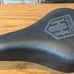 Retro Early 2000 Haro BMX Padded Leather Seat Nice used Railed saddle