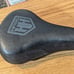 Retro Early 2000 Haro BMX Padded Leather Seat Nice used Railed saddle