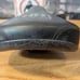 Retro Early 2000 Haro BMX Padded Leather Seat Nice used Railed saddle