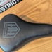 Retro Early 2000 Haro BMX Padded Leather Seat Nice used Railed saddle