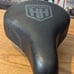 Retro Early 2000 Haro BMX Padded Leather Seat Nice used Railed saddle