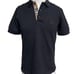Burberry London men's black polo shirt size large