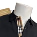 Burberry London men's black polo shirt size large