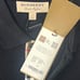 Burberry London men's black polo shirt size large