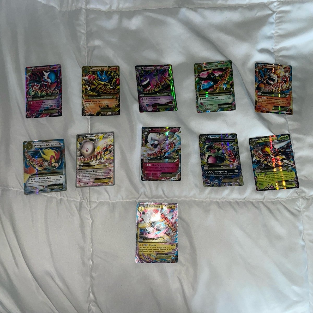 Mega EX pokemon lot