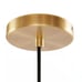 HAMPTON HILL Auburn 1 Gold/Clear Pendant Light