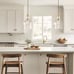 HAMPTON HILL Auburn 1 Gold/Clear Pendant Light