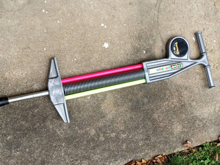1990s Electronic POGO STICK “POGOJAMMER” Registers Each Jump! M/I USA TESTED
