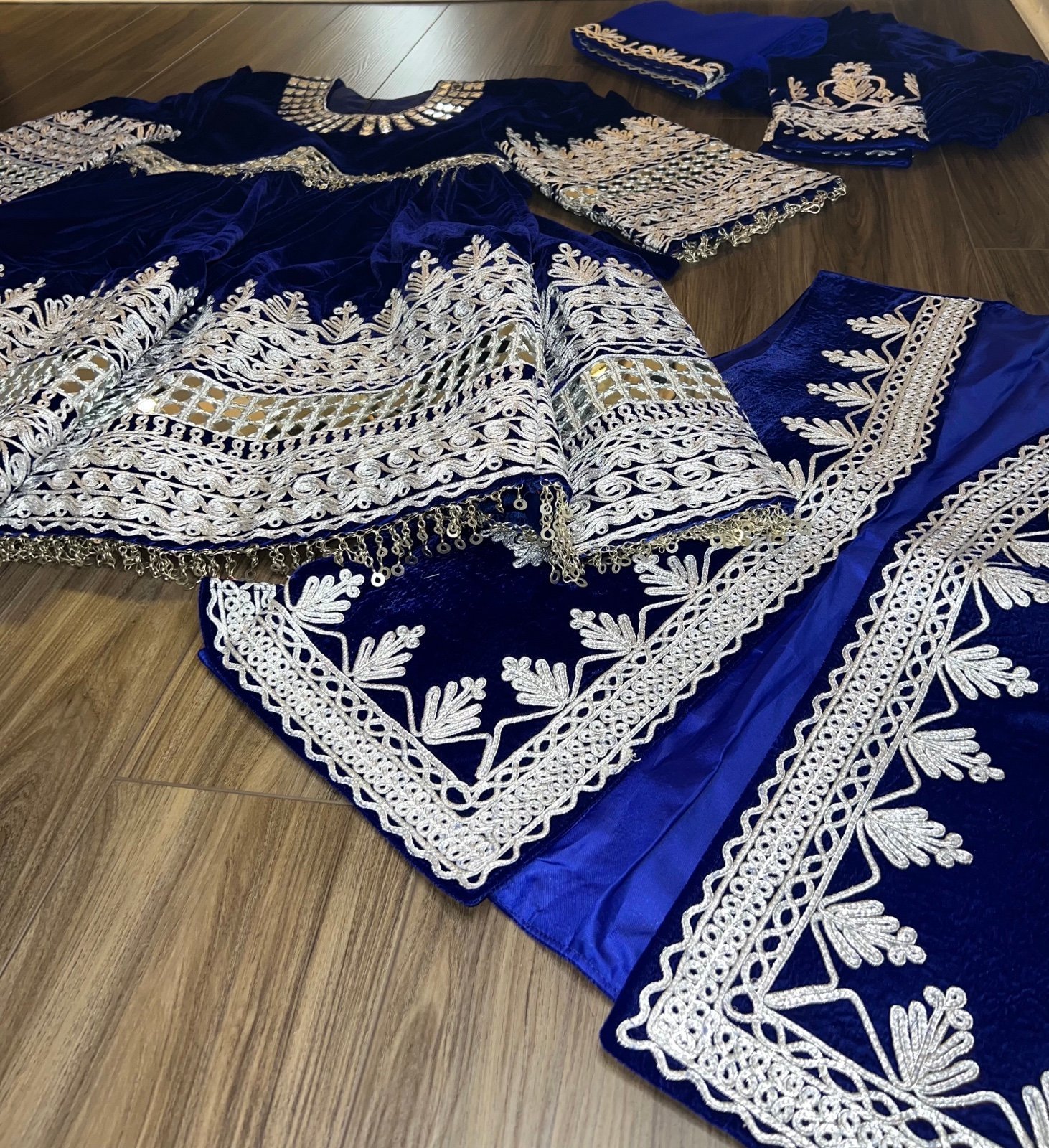 AFGHAN ATTAN DRESS NEW