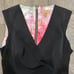 TED BAKER Black Bodycon V-neck Dress