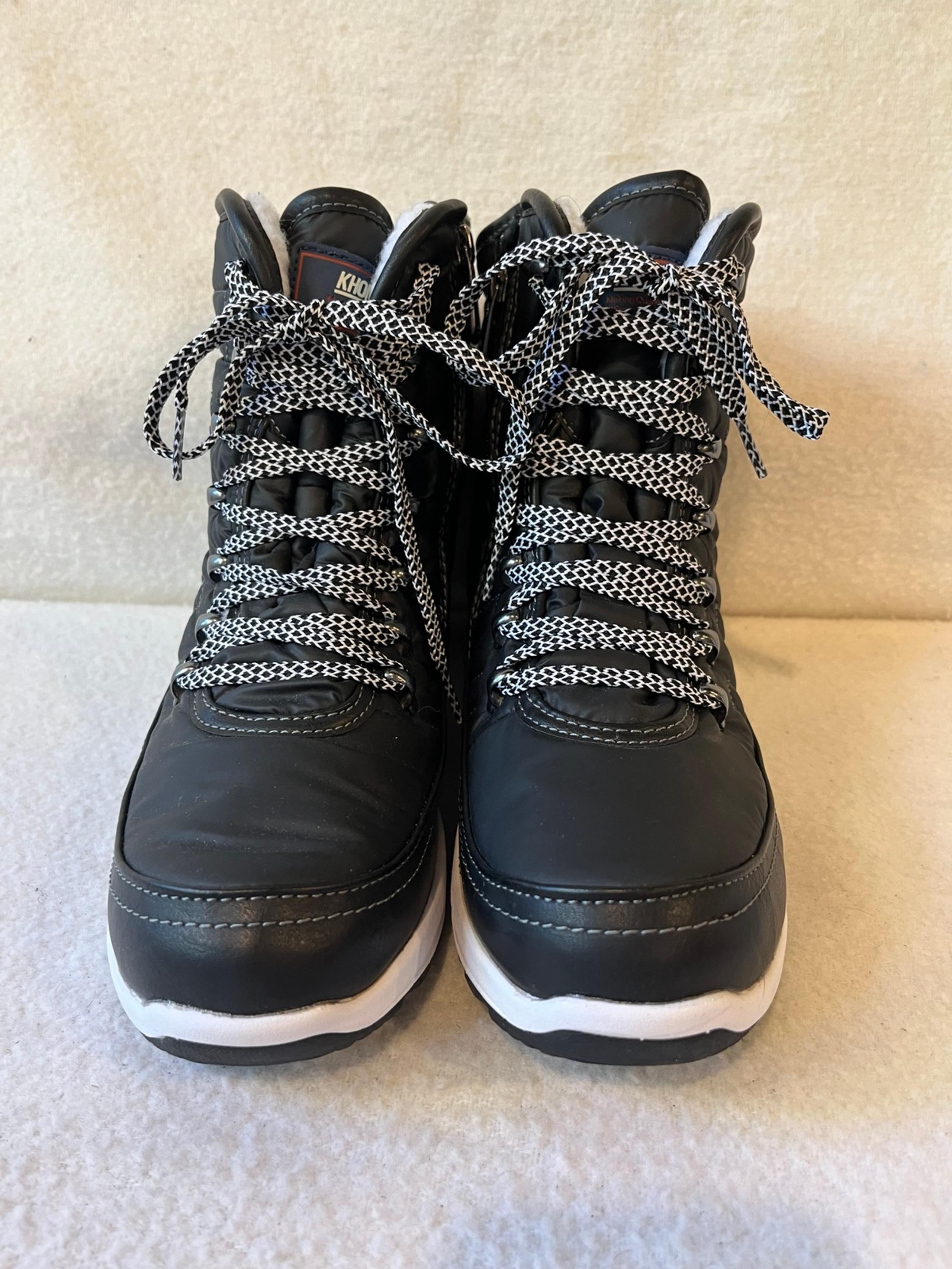 KHOMBU BOOTS WOMENS SIZE 7.5 ALTA SPORT LACE UP WATERPROOF RAIN SNOW