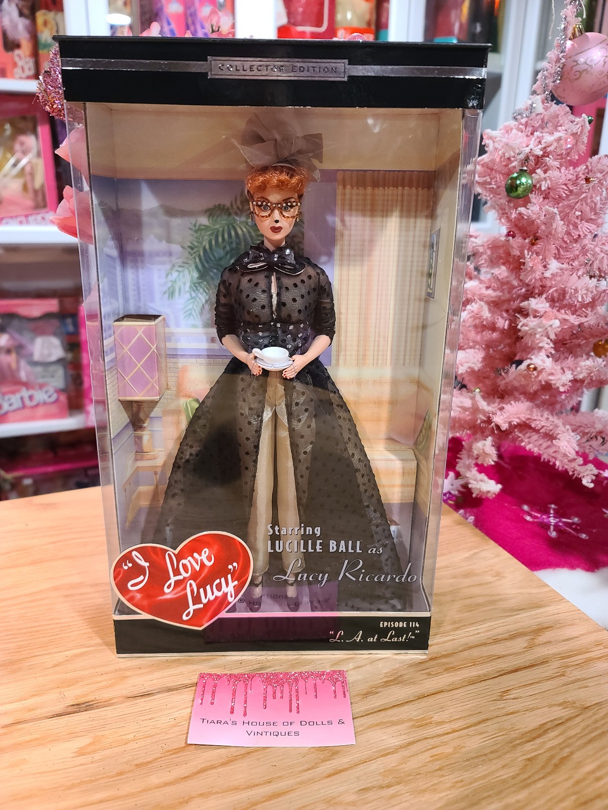 NEW! 2002 I LOVE LUCY, L.A. AT LAST EPISODE 114 BARBIE!