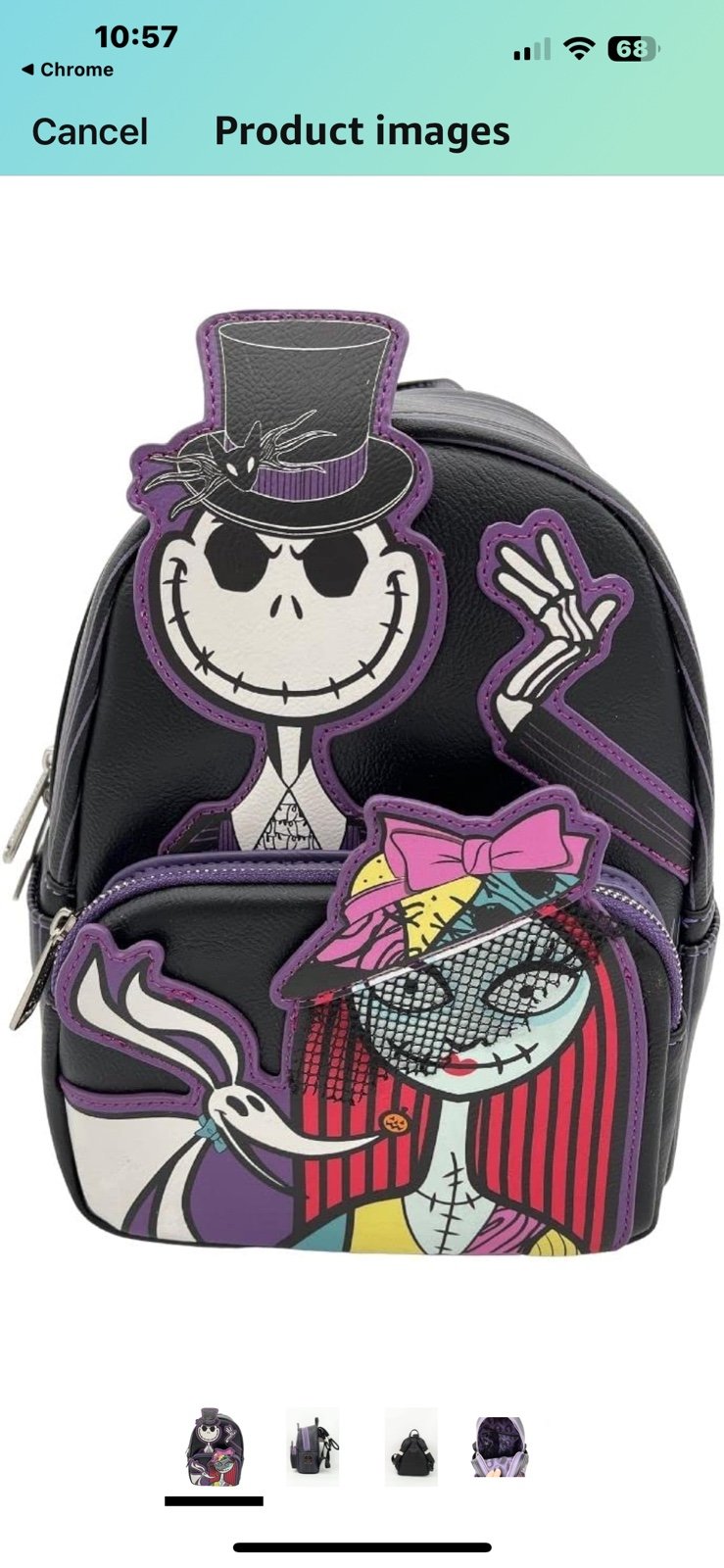 Jack & Sally Loungefly