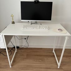 Student Kids Study Writing Table, 32 Inch Modern Mini Laptop PC Computer Desks