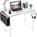 Student Kids Study Writing Table, 32 Inch Modern Mini Laptop PC Computer Desks