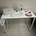 Student Kids Study Writing Table, 32 Inch Modern Mini Laptop PC Computer Desks