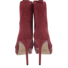 Michael kors red booties