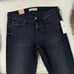 7 For All Mankind Luxe Vintage Black Dojo Trousers Denim Jeans