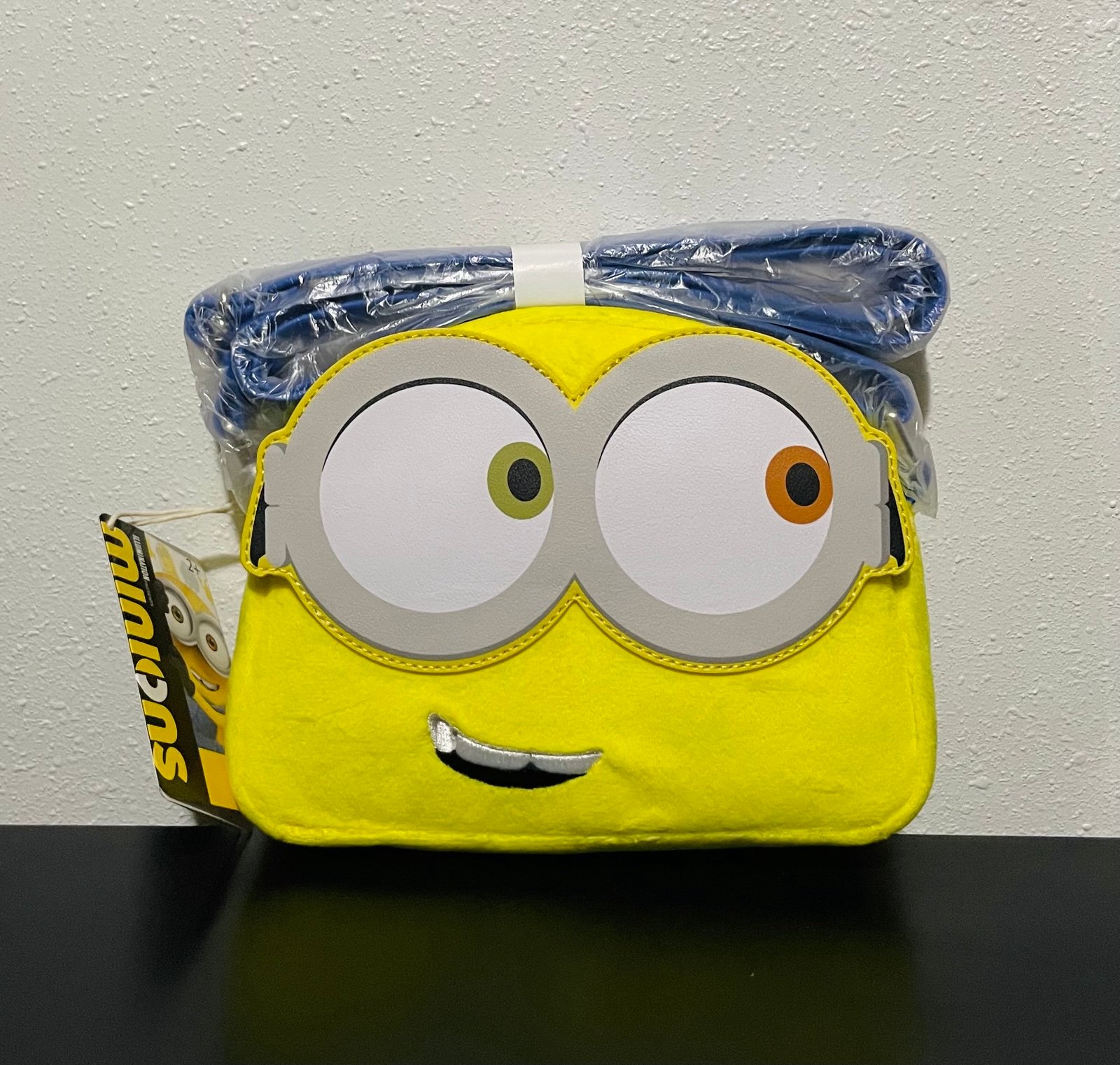 Loungefly Minions Bob Fuzzy Crossbody Bag