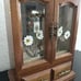 Vintage Wooden Wardrobe Style Jewelry Box Music Drawer, Spinners /ring Slots