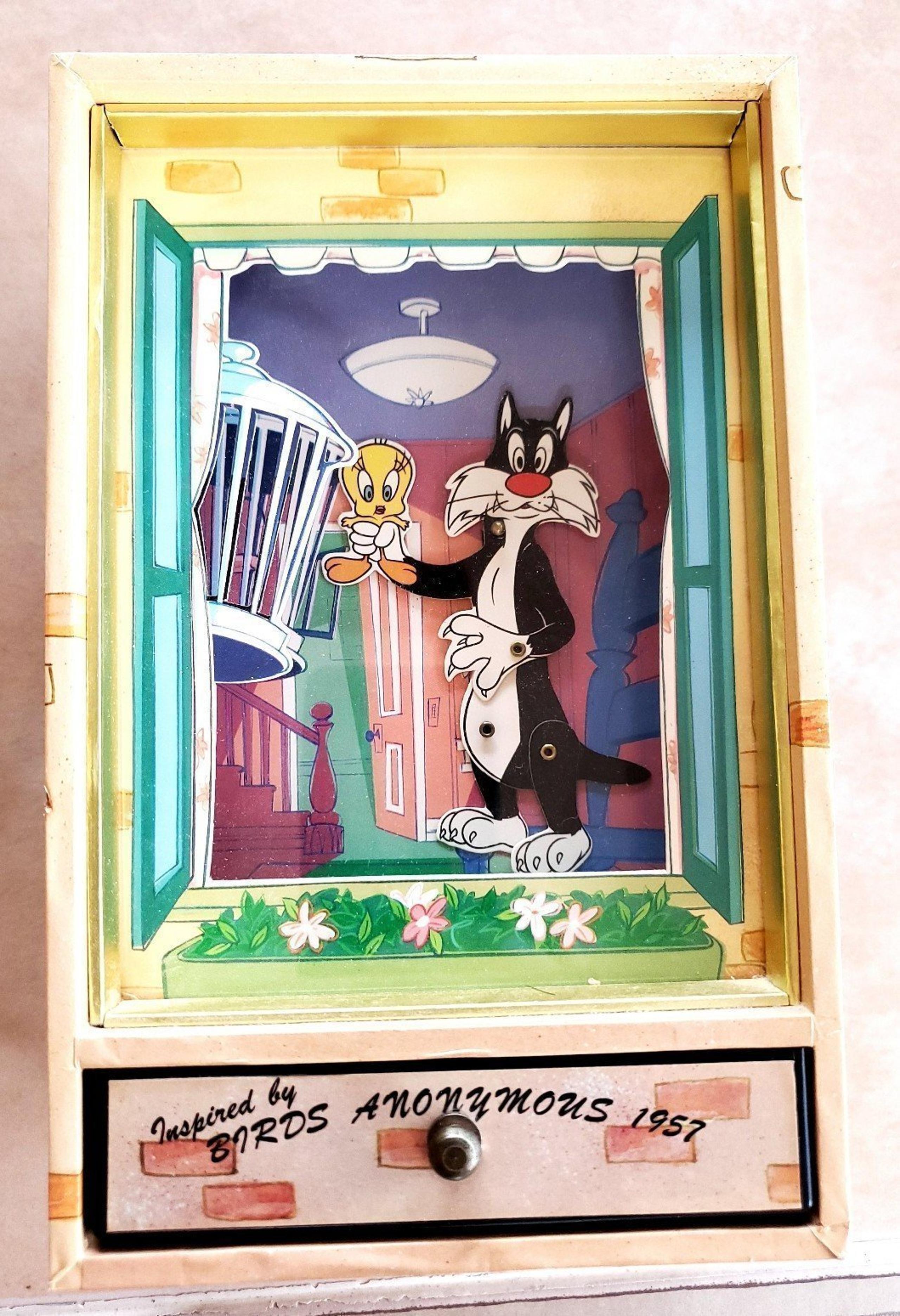 Vintage Warner Bros.  Sylvester & Tweety music box