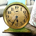 RARE find VINTAGE, Westclox BigBen Style2 Green Crackle Non Luminous Alarm Clock