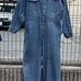 Rare Vintage BIGBEN Denim Overall 70s~ Black Tag