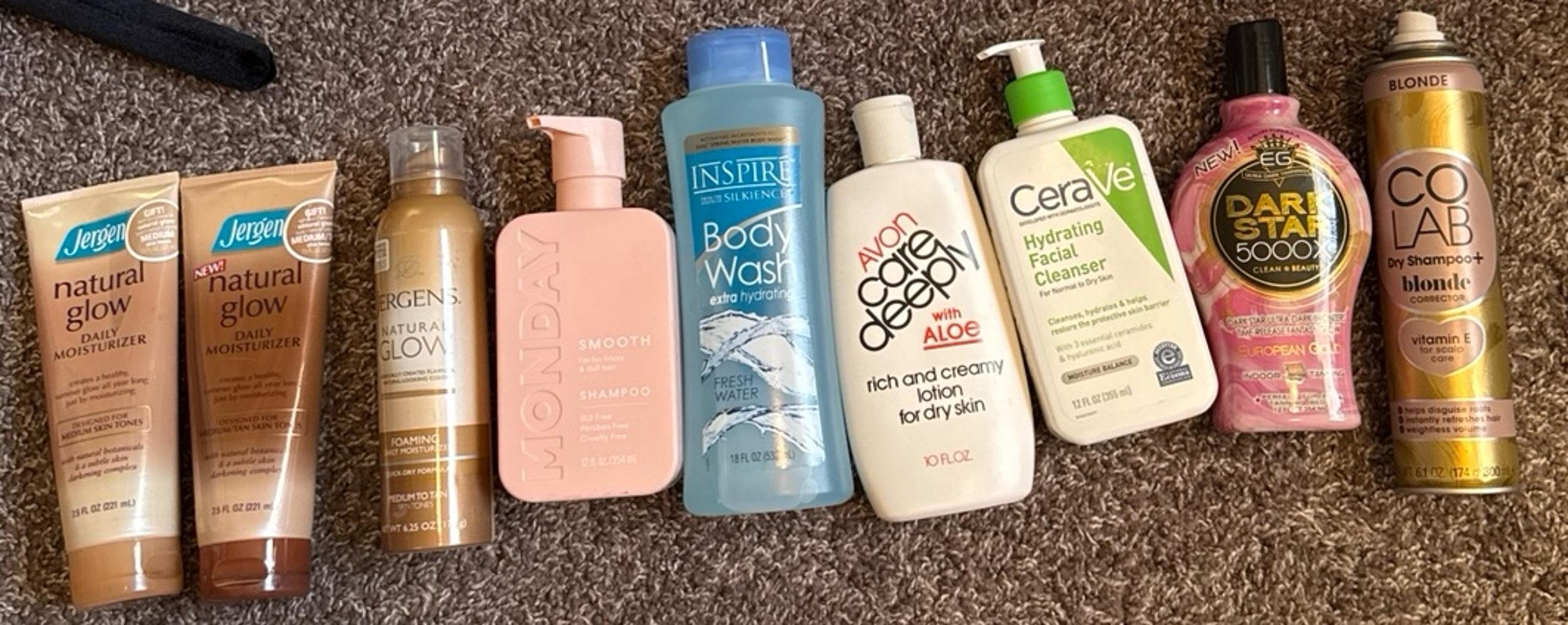 Bundle of beauty/lotions, & soaps.