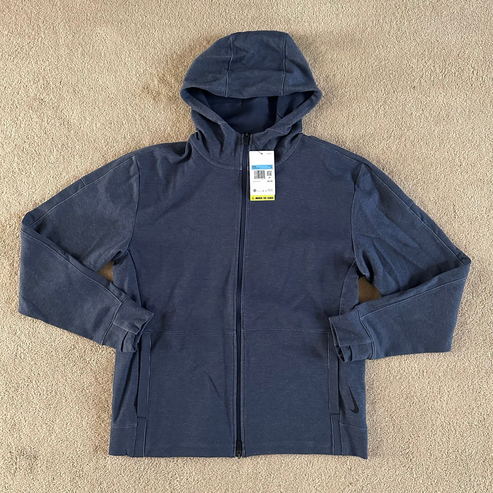 Nike Yoga Men’s Full Zip Hoodie Jacket size Medium NEW