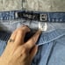 Levi's Silver tab Baggy Maternity Pants Jeans Womens Size 31x32 Blue Y2K