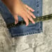 Levi's Silver tab Baggy Maternity Pants Jeans Womens Size 31x32 Blue Y2K