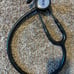Black Glitter MDF Stethoscope