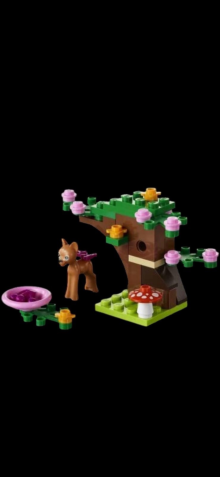 Lego Friends Fawns forest with deer and tree 2013