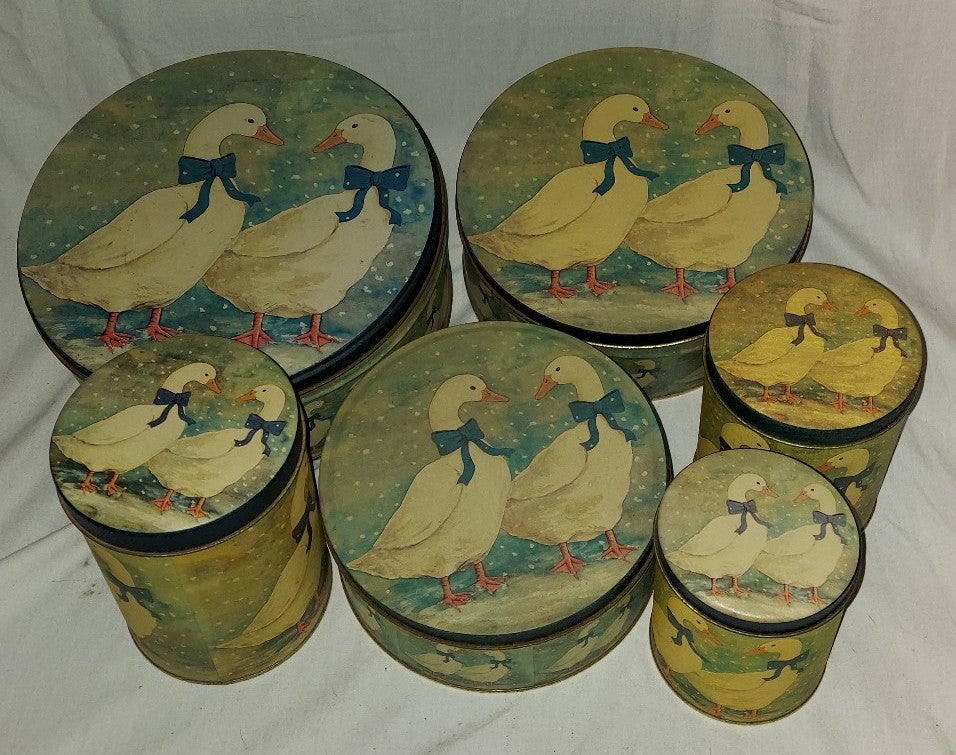Geese tins
