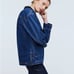 Madewell Oversized Pullover Denim Jacket Willmont Wash NEW