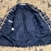 IZOD NWT! Boy'S 408 Navy Blue /Cream Plaid Blazer Size 10R