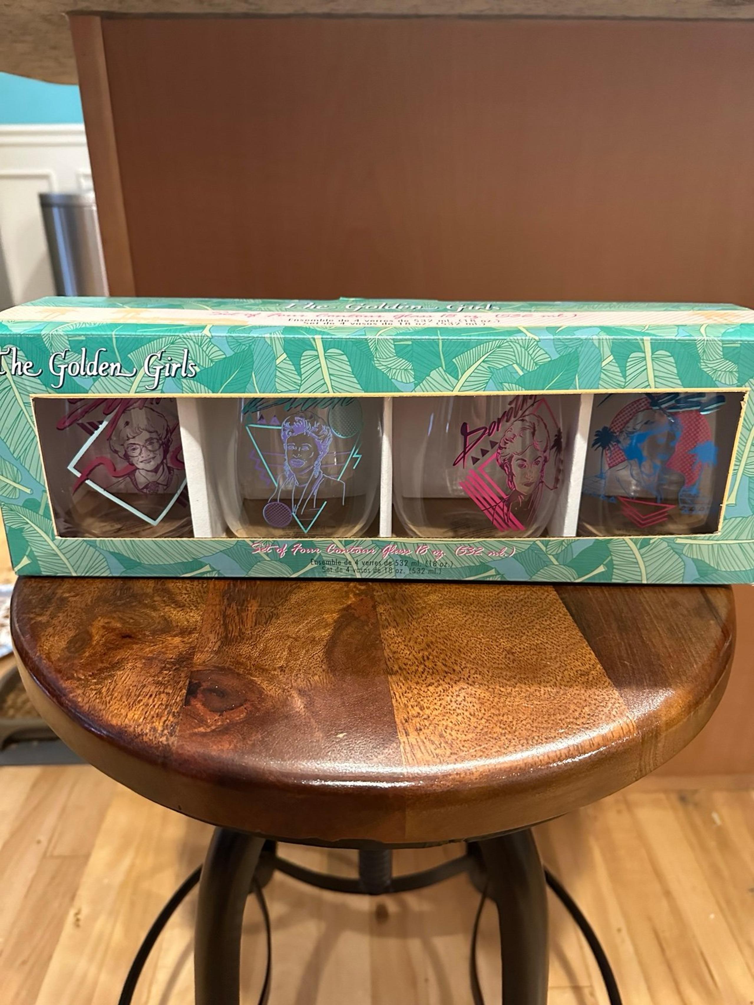 Golden Girls Wine Glasses