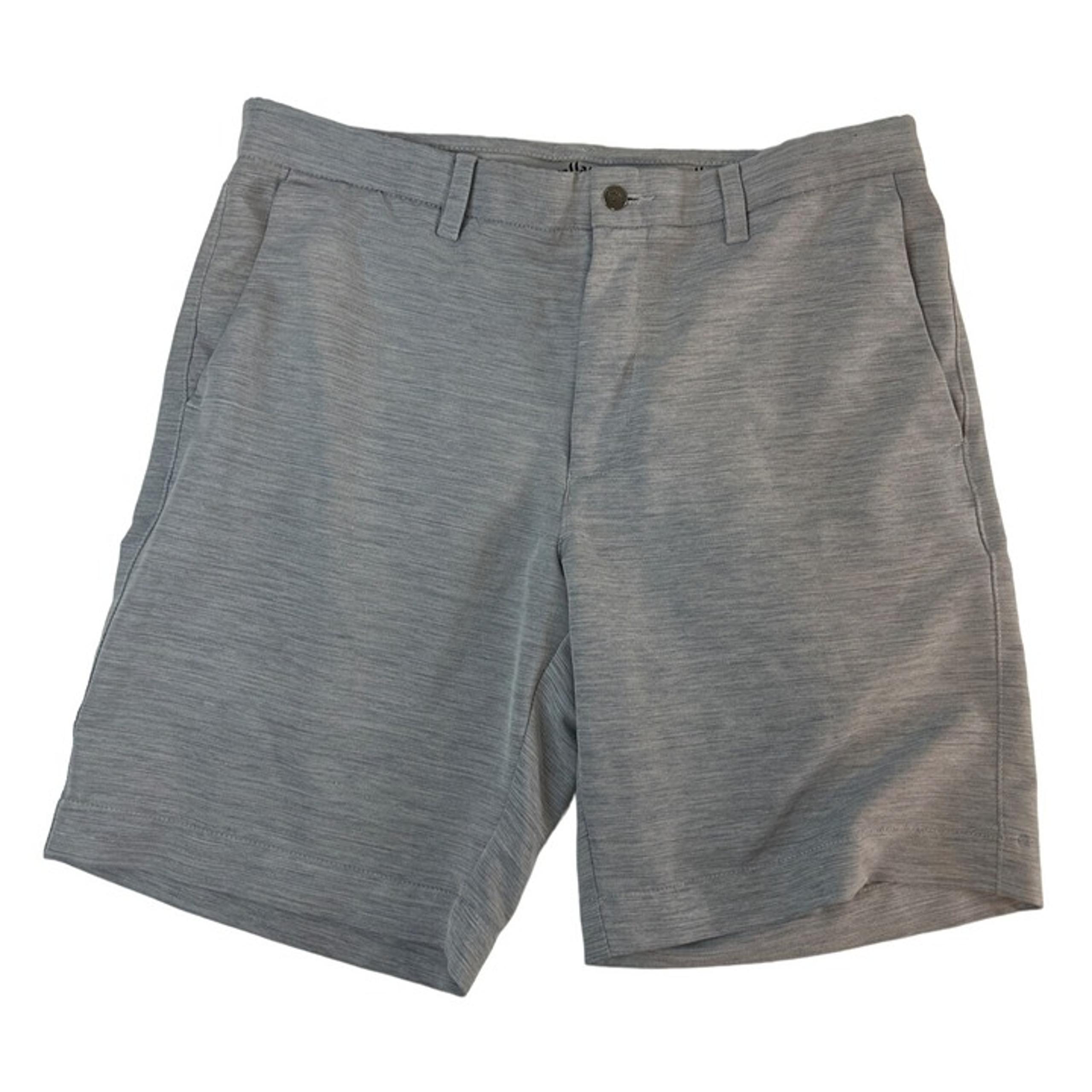 Callaway Men's Golf Shorts 34 Grey Gray Polyester 8.5" Inseam Athletic