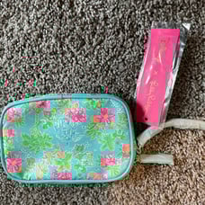 Lilly Pulitzer Mickey Disney wristlet