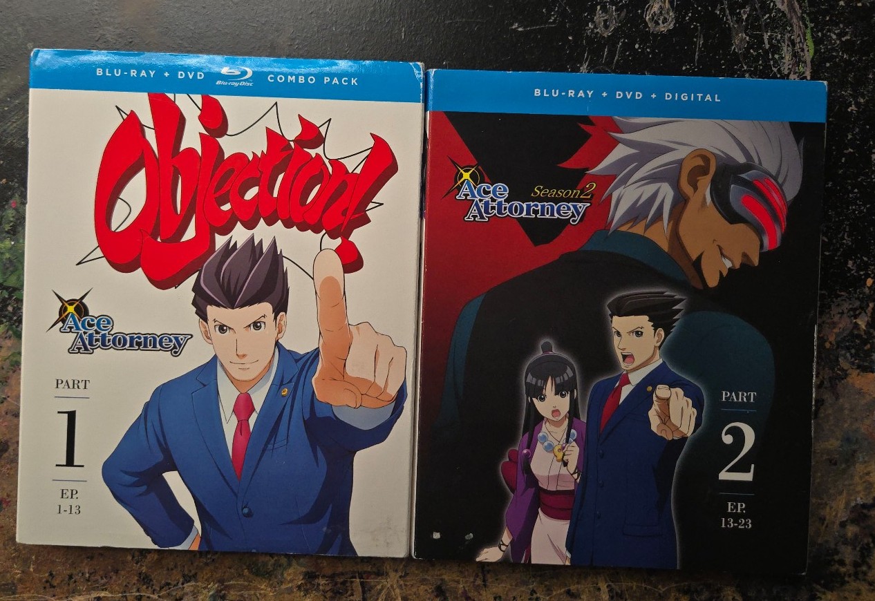 ACE ATTORNEY BLU RAY BUNDLE