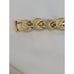 Vintage Les Bernard Bracelet Clear Rhinestones And Blue Green Purple Cabachons