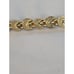Vintage Les Bernard Bracelet Clear Rhinestones And Blue Green Purple Cabachons