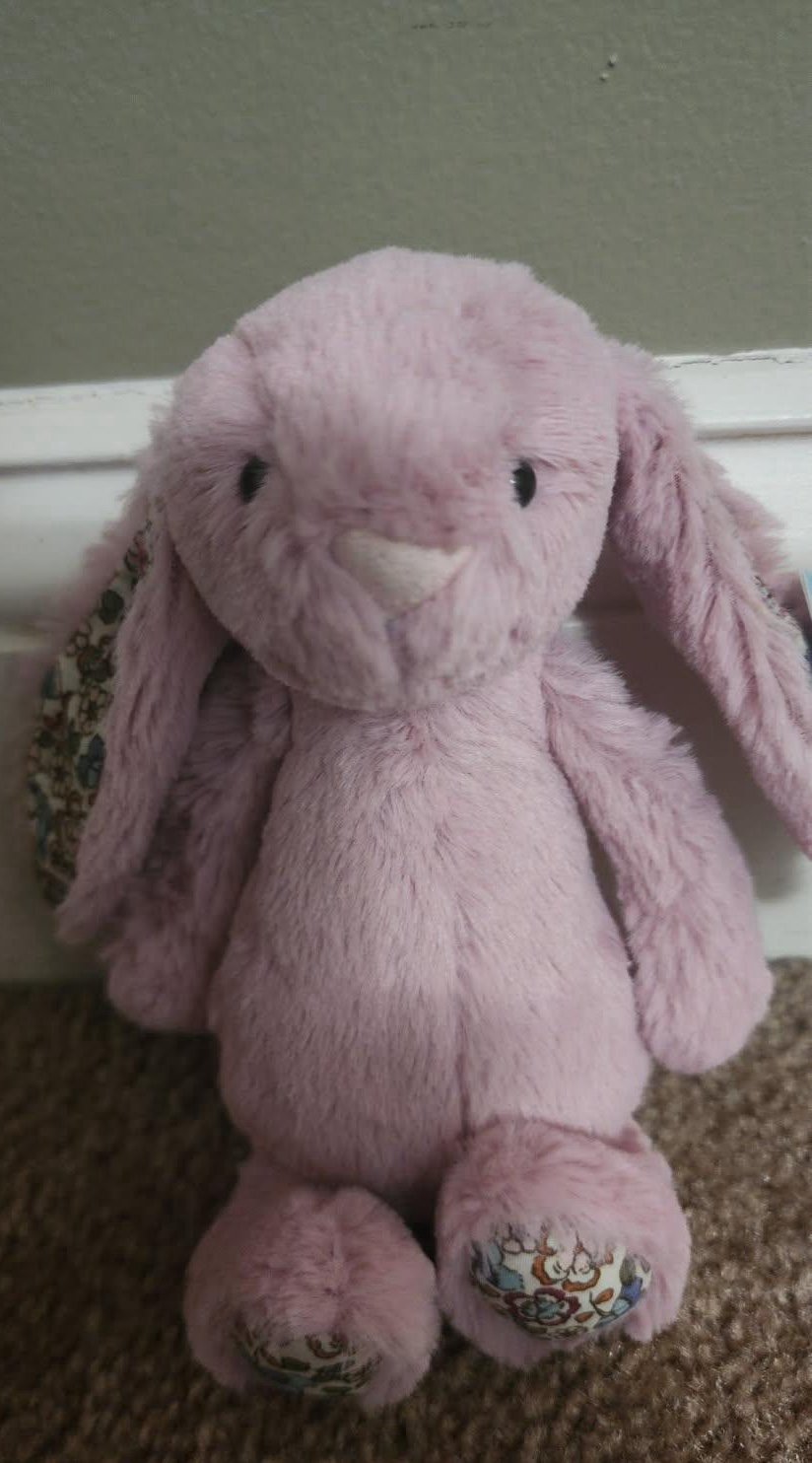 Small Tulip Blossom Bunny Jellycat OG Style HTF