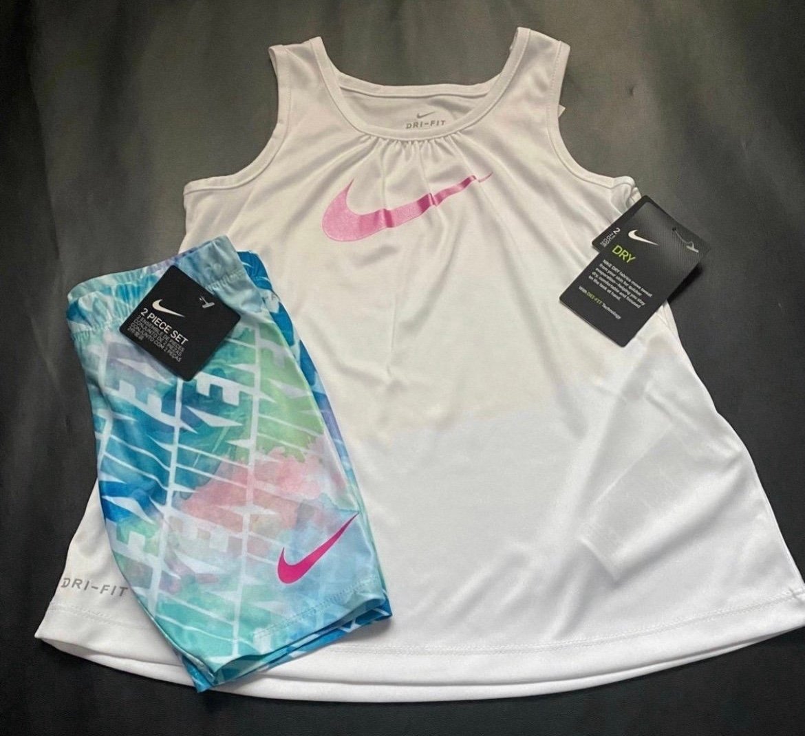 NWT NIke athletic set girls size 5