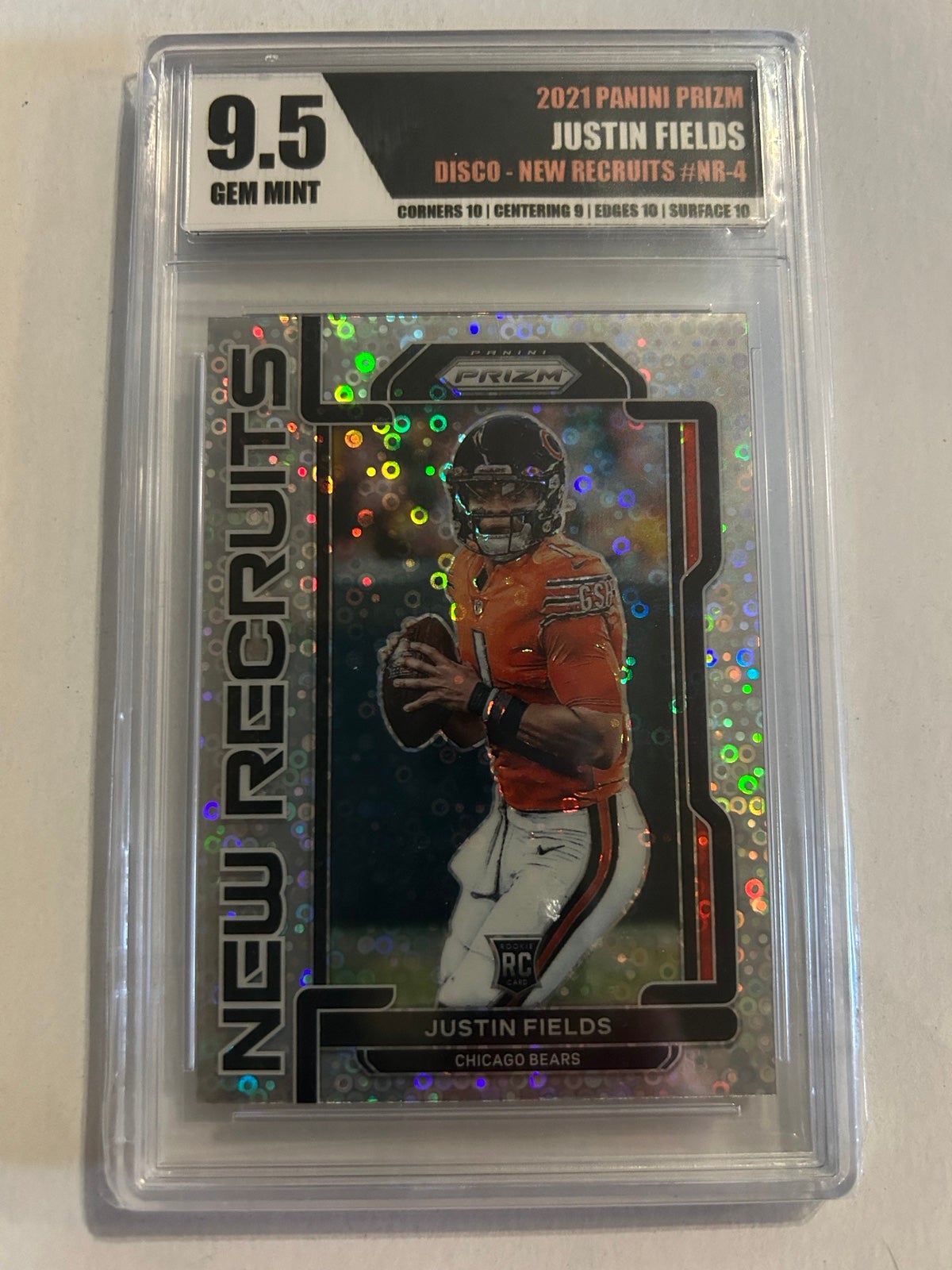 Justin Fields rookie card