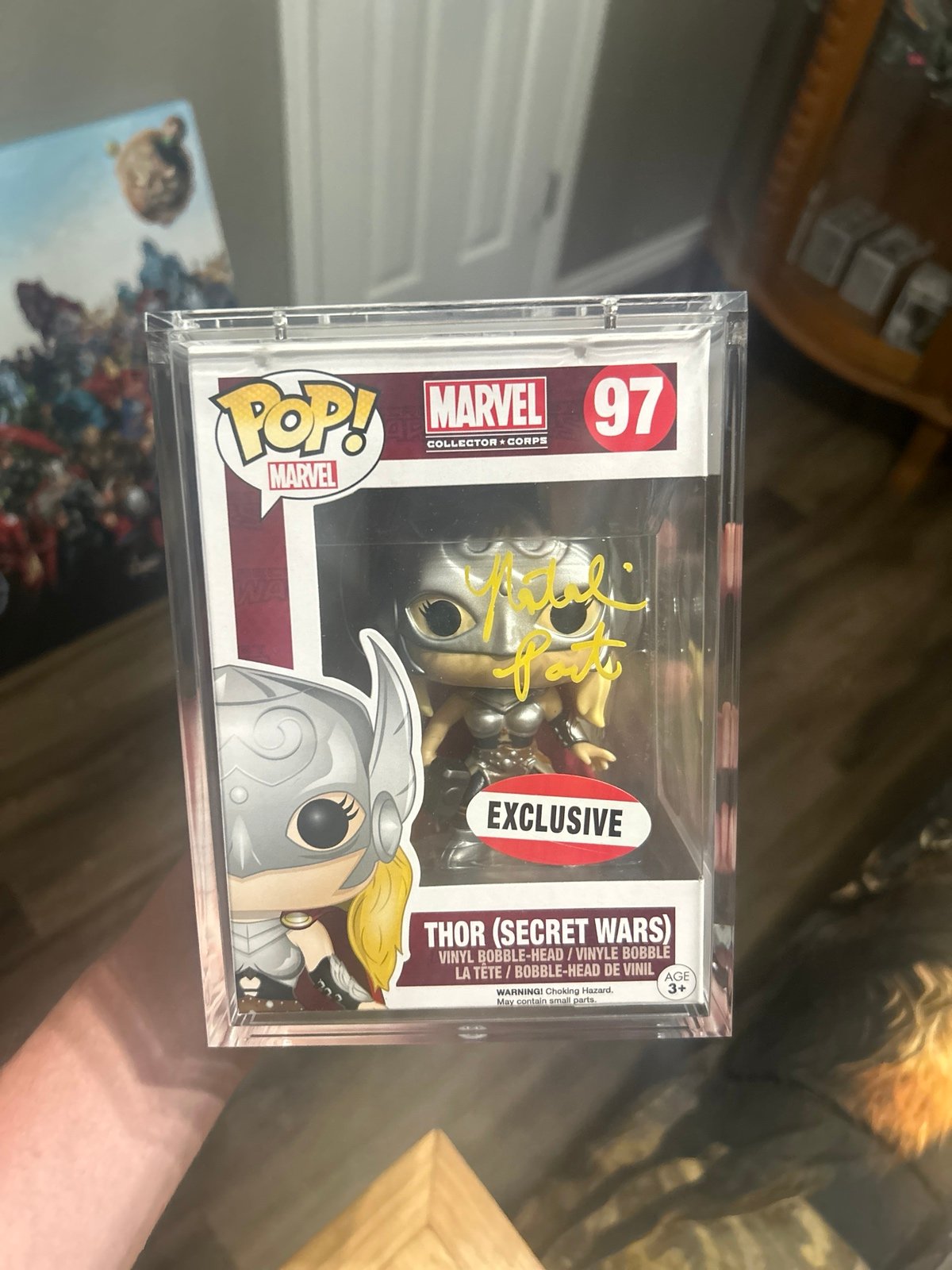 thor jane foster funko signed