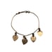 Antique Victorian Gold-Filled Heart Baby Bracelet (A7726)