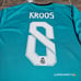 Adidas Real Madrid CF Toni Kroos #8 2021/2022 third jersey new XL