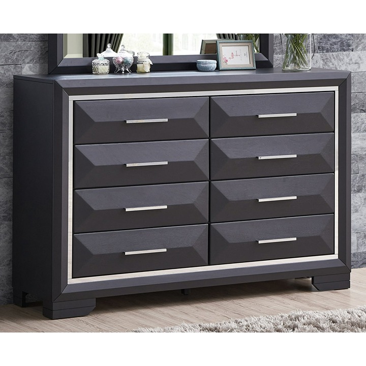 Glory Furniture Liverpool G01600-D Dresser , Black #56623