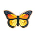 Wooden monarch butterfly puzzle, chunky blocks puzzle, nature building blocks